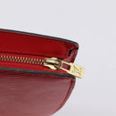 LOUIS VUITTON Epi Saint Jacques Hand Bag Red M52277 LV Auth ka6069-10