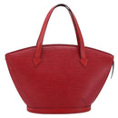 LOUIS VUITTON Epi Saint Jacques Hand Bag Red M52277 LV Auth ka6069-13