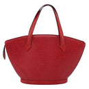 LOUIS VUITTON Epi Saint Jacques Hand Bag Red M52277 LV Auth ka6069-2