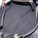 Chloe Alice Hand Bag Leather 2way Red Gold Tone Auth ka6070-22