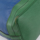 LOUIS VUITTON Epi Noe Shoulder Bag Green Blue M44044 LV Auth ka6071-14