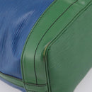 LOUIS VUITTON Epi Noe Shoulder Bag Green Blue M44044 LV Auth ka6071-16