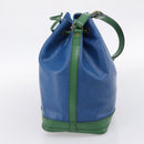 LOUIS VUITTON Epi Noe Shoulder Bag Green Blue M44044 LV Auth ka6071-4