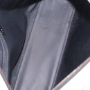 LOEWE Anagram Hand Bag PVC Leather Black White Auth ka6073-11