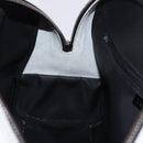 LOEWE Anagram Hand Bag PVC Leather Black White Auth ka6073-21