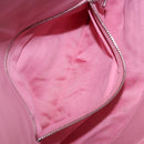 Miu Miu Matelasse Shoulder Bag Leather 2way Pink Silver Auth ka6075M-27