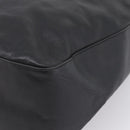 BALLY Shoulder Bag Leather Black Gold Tone Auth ka6077A-16