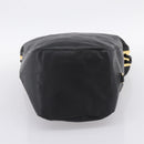 BALLY Shoulder Bag Leather Black Gold Tone Auth ka6077A-5