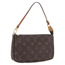 LOUIS VUITTON Monogram Pochette Accessoires Pouch M51980 LV Auth ka6080A-1
