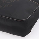 LOUIS VUITTON Damier Geant Petit Message Shoulder Bag Black M93618 Auth ka6081-17