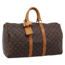 LOUIS VUITTON Monogram Keepall 45 Boston Bag M41428 LV Auth ka6082-1
