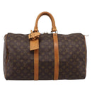 LOUIS VUITTON Monogram Keepall 45 Boston Bag M41428 LV Auth ka6082-2