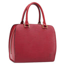 LOUIS VUITTON Epi Pont Neuf Hand Bag Red M52057 LV Auth ka6088-1