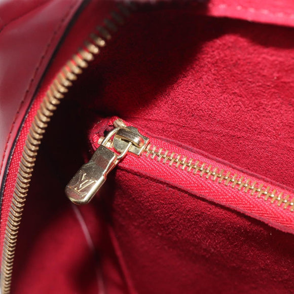 LOUIS VUITTON Epi Pont Neuf Hand Bag Red M52057 LV Auth ka6088
