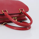 LOUIS VUITTON Epi Pont Neuf Hand Bag Red M52057 LV Auth ka6088-8