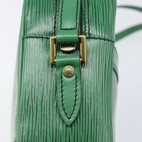 LOUIS VUITTON Epi Trocadero 27 Shoulder Bag Green M52314 LV Auth ka6090A