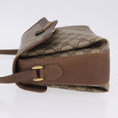 GUCCI GG Supreme Web Sherry Line Shoulder Bag PVC Beige 904 02 084 Auth ka6093-6