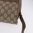 GUCCI GG Supreme Web Sherry Line Shoulder Bag PVC Beige 904 02 084 Auth ka6093-9