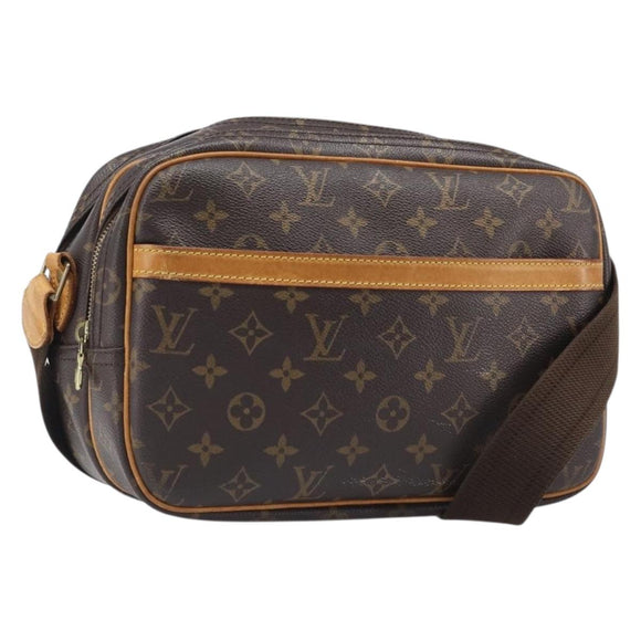 LOUIS VUITTON Monogram Reporter PM Shoulder Bag M45254 LV Auth ka6096