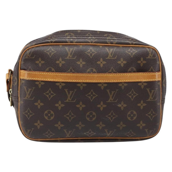 LOUIS VUITTON Monogram Reporter PM Shoulder Bag M45254 LV Auth ka6096