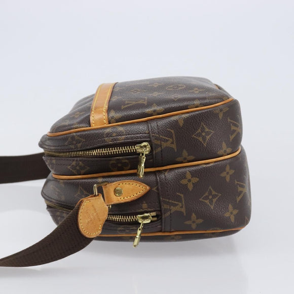 LOUIS VUITTON Monogram Reporter PM Shoulder Bag M45254 LV Auth ka6096