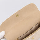 LOUIS VUITTON Monogram Empreinte Wallet on Chain Ivy White M82210 Auth ka6099V-16