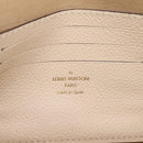 LOUIS VUITTON Monogram Empreinte Wallet on Chain Ivy White M82210 Auth ka6099V-17