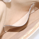 LOUIS VUITTON Monogram Empreinte Wallet on Chain Ivy White M82210 Auth ka6099V-23