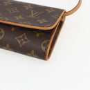 LOUIS VUITTON Monogram Pochette Twin GM Shoulder Bag M51852 LV Auth ka609V-14