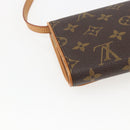 LOUIS VUITTON Monogram Pochette Twin GM Shoulder Bag M51852 LV Auth ka609V-17
