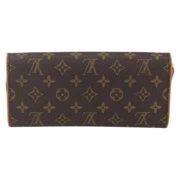 LOUIS VUITTON Monogram Pochette Twin GM Shoulder Bag M51852 LV Auth ka609V - 0