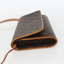 LOUIS VUITTON Monogram Pochette Twin GM Shoulder Bag M51852 LV Auth ka609V-3