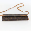 LOUIS VUITTON Monogram Pochette Twin GM Shoulder Bag M51852 LV Auth ka609V-5