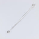 Christian Dior Necklace Metal Silver Auth ka6100-2