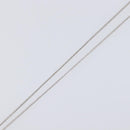 Christian Dior Necklace Metal Silver Auth ka6100-5