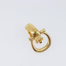 CELINE Earring Metal Gold Tone Auth ka6101-6