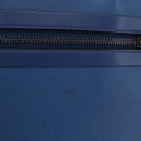 Christian Louboutin Hand Bag Leather Blue Silver Auth ka6102-4