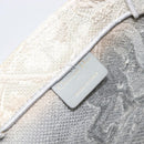 Christian Dior Toile de Jui Book Tote Bag Canvas Gray Auth ka6103-20