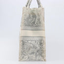 Christian Dior Toile de Jui Book Tote Bag Canvas Gray Auth ka6103-4