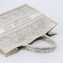 Christian Dior Toile de Jui Book Tote Bag Canvas Gray Auth ka6103-6