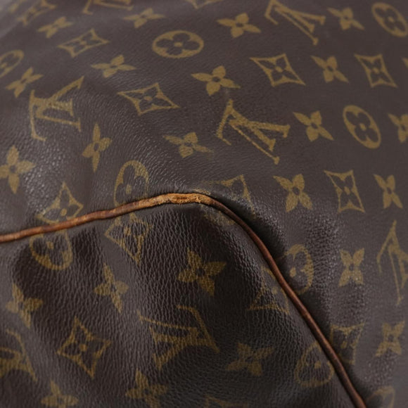 LOUIS VUITTON Monogram Keepall 55 Boston Bag M41424 LV Auth ka6105