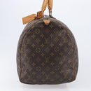 LOUIS VUITTON Monogram Keepall 55 Boston Bag M41424 LV Auth ka6105-4
