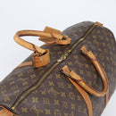 LOUIS VUITTON Monogram Keepall 55 Boston Bag M41424 LV Auth ka6105-7
