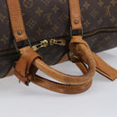 LOUIS VUITTON Monogram Keepall 55 Boston Bag M41424 LV Auth ka6105-8