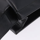 Salvatore Ferragamo Vala Shoulder Bag Leather Black Gold Tone Auth ka6109-8