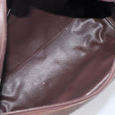 Burberrys Nova Check Hand Bag Canvas Beige Gold Tone Auth ka6111-19