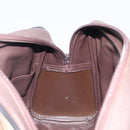 Burberrys Nova Check Hand Bag Canvas Beige Gold Tone Auth ka6111-20