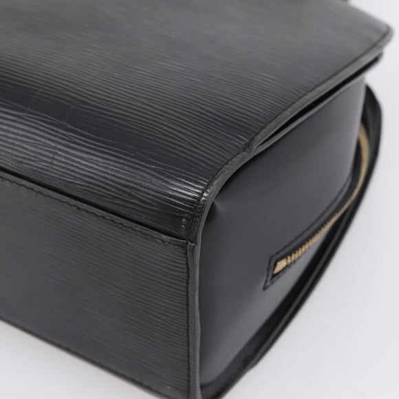 LOUIS VUITTON Epi Pont Neuf Hand Bag Black M52052 LV Auth ka6113