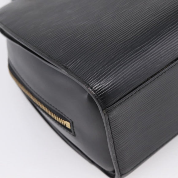 LOUIS VUITTON Epi Pont Neuf Hand Bag Black M52052 LV Auth ka6113