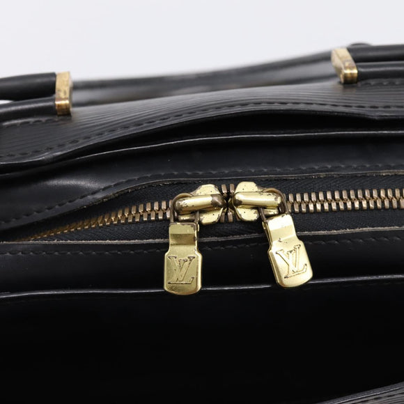LOUIS VUITTON Epi Pont Neuf Hand Bag Black M52052 LV Auth ka6113